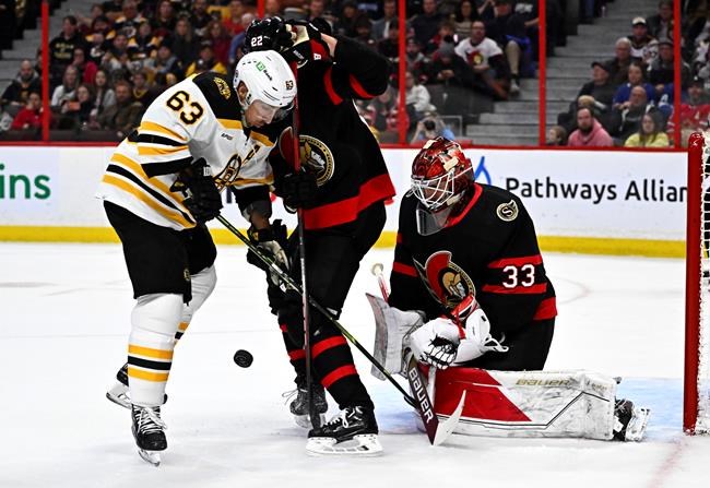 Talbot shines as Senators beat Bruins 3-2 in shootout | iNFOnews.ca