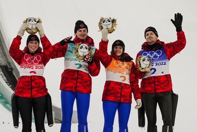 Canada's Louttit crowds World Cup ski jump podium | iNFOnews.ca Canada's Louttit crowds World Cup ski jump podium | iNFOnews.ca