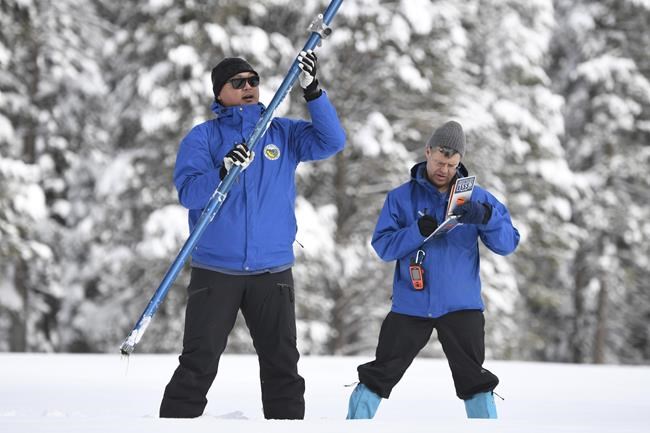 California snowpack off to great start amid severe drought | iNFOnews.ca California snowpack off to great start amid severe drought | iNFOnews.ca