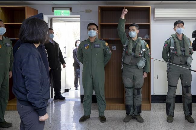 Taiwan's Tsai visits base as China protests US ship passage | iNFOnews.ca Taiwan's Tsai visits base as China protests US ship passage | iNFOnews.ca