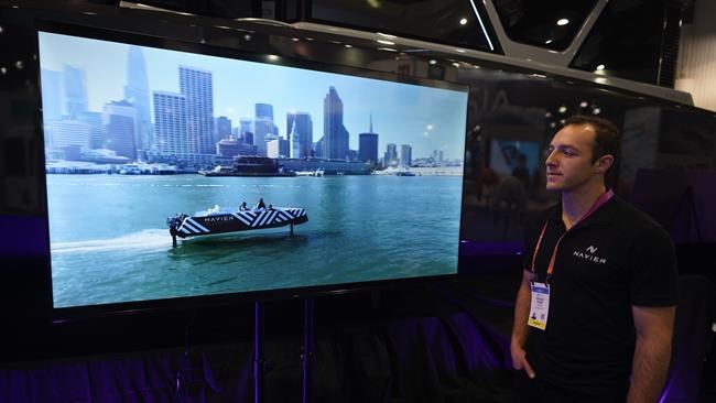 Teslas of the sea? CES showcases electric hydrofoil boats | iNFOnews.ca