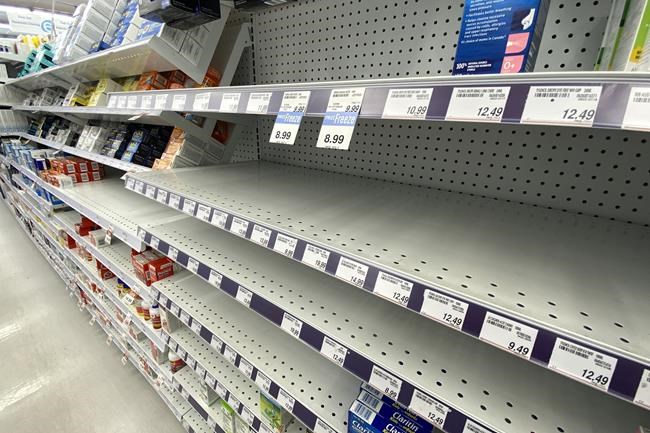 Cold and flu medication shortage across Canada is a 'wake-up call,' pharmacists say | iNFOnews.ca
