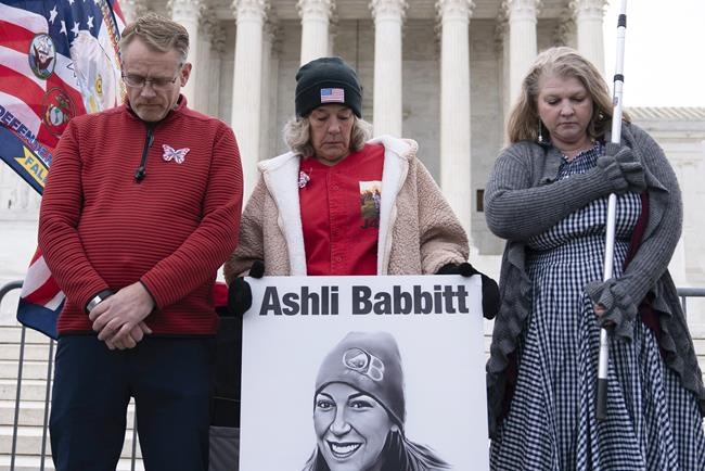 Ashli Babbitt's mother arrested during Jan. 6 demonstration | iNFOnews.ca Ashli Babbitt's mother arrested during Jan. 6 demonstration | iNFOnews.ca