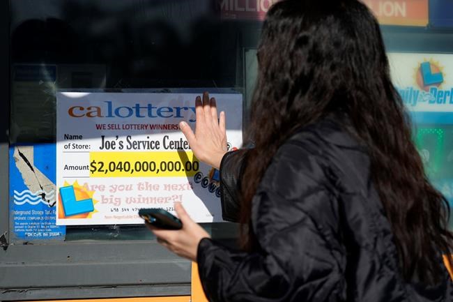 Mega Millions jackpot rises to $1.1 billion after no winner | iNFOnews.ca