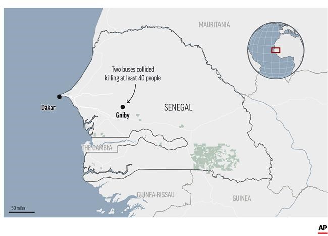 40 people killed, dozens injured in bus crash in Senegal | iNFOnews.ca 40 people killed, dozens injured in bus crash in Senegal | iNFOnews.ca