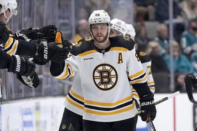 Pastrnak, Hughes, Dahlin named NHL's three stars of the week | iNFOnews.ca