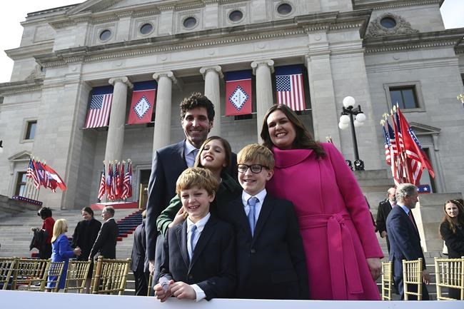 Sarah Huckabee Sanders sworn in as Arkansas governor | iNFOnews.ca