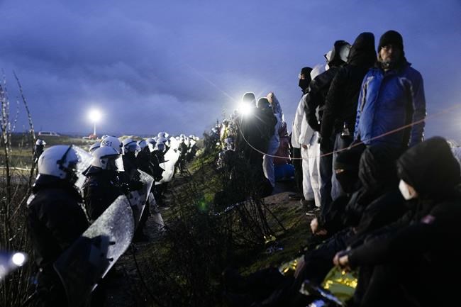 Police enter German village condemned to let mine expand | iNFOnews.ca Police enter German village condemned to let mine expand | iNFOnews.ca