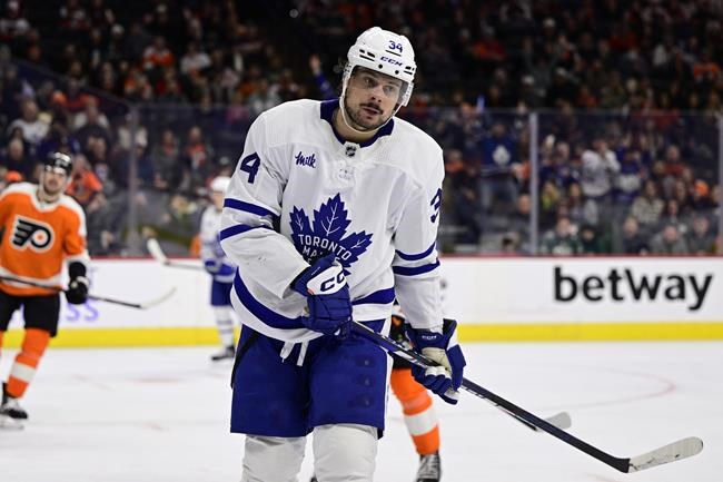 Leafs star centre Matthews ruled out for game against visiting Predators | iNFOnews.ca Leafs star centre Matthews ruled out for game against visiting Predators | iNFOnews.ca
