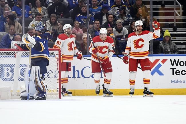 Flames' Duehr 1st player from South Dakota to score in NHL | iNFOnews.ca