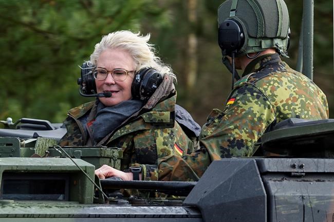 Germany's defense minister resigns amid Ukraine criticism | iNFOnews.ca Germany's defense minister resigns amid Ukraine criticism | iNFOnews.ca