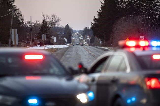 Case of man, woman charged with murder in OPP constable's death put over to February | iNFOnews.ca CP327263131