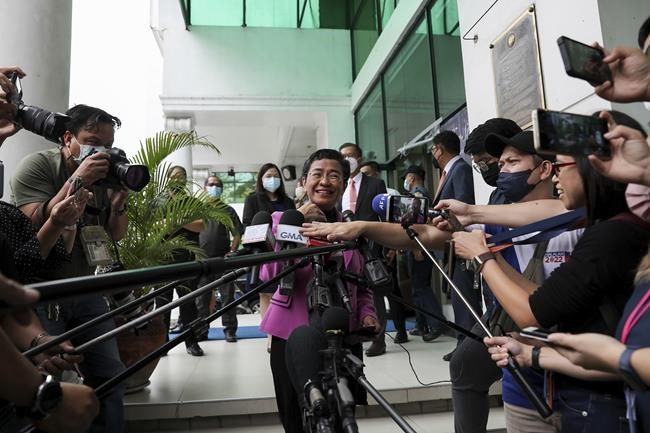 Nobel winner Maria Ressa, news outlet cleared of tax evasion | iNFOnews.ca Nobel winner Maria Ressa, news outlet cleared of tax evasion | iNFOnews.ca