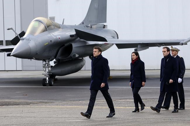 Macron to hike military funds amid Ukraine war, new threats | iNFOnews.ca