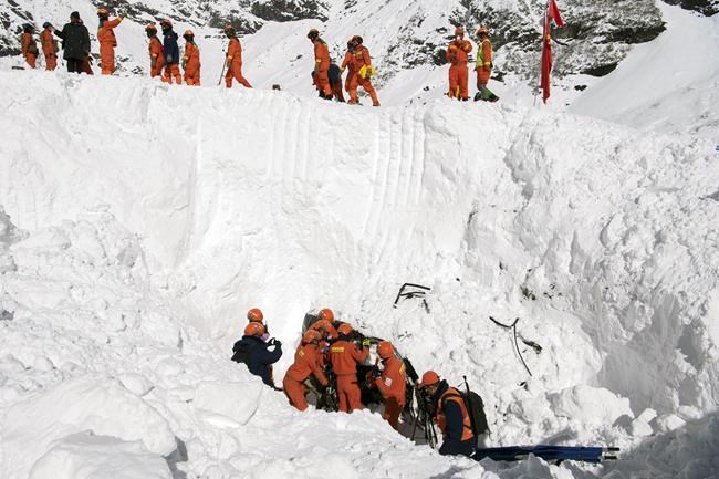 More bodies found in Tibet avalanche; death toll rises to 28 | iNFOnews.ca