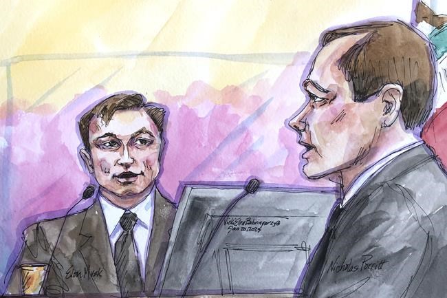 Elon Musk takes witness stand to defend Tesla buyout tweets | iNFOnews.ca