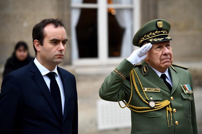 Algeria's army chief on discreet 1st-ever visit to France | iNFOnews.ca Algeria's army chief on discreet 1st-ever visit to France | iNFOnews.ca
