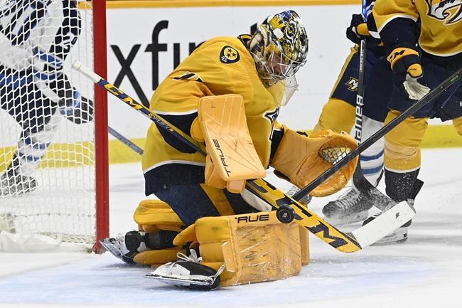 Jeannot, Saros lead Predators over Jets 2-1 | iNFOnews.ca