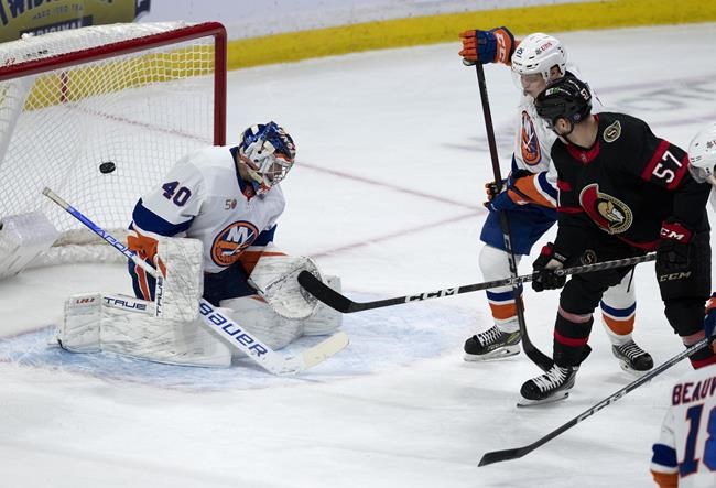 Giroux lifts Senators to 2-1 win over struggling Islanders | iNFOnews.ca