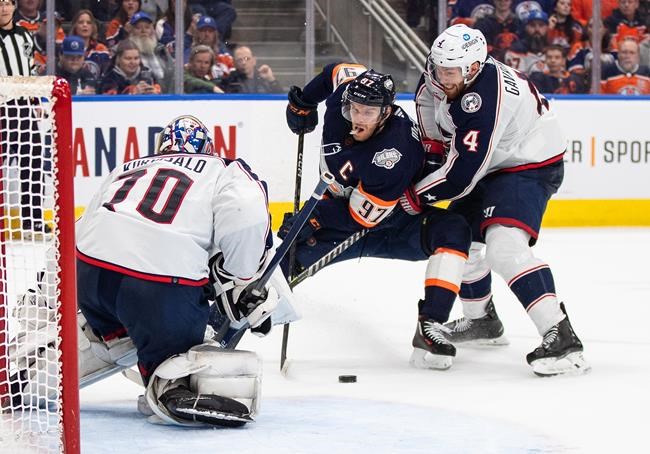 Blue Jackets snap Oilers' six-game win streak with 3-2 victory in OT | iNFOnews.ca