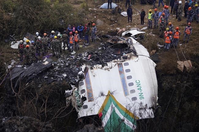 Black boxes from Nepal plane crash to be sent to Singapore | iNFOnews.ca CP231583514
