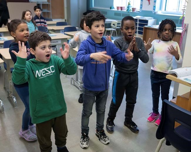 Children of asylum seekers experience Quebec cultural ritual: French welcome classes | iNFOnews.ca