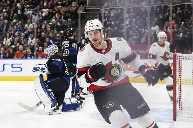 Tkachuk leads Ottawa over Toronto; Leafs' Murray misses start with undisclosed injury | iNFOnews.ca