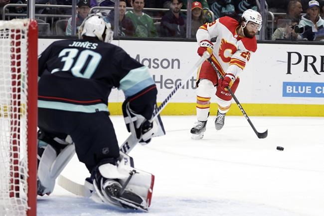 Flames rebound with impressive 5-2 win over Kraken | iNFOnews.ca