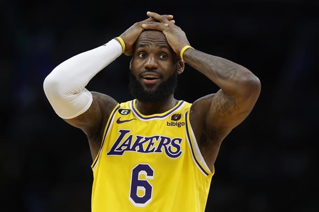 Referees' union says James was fouled on controversial play | iNFOnews.ca