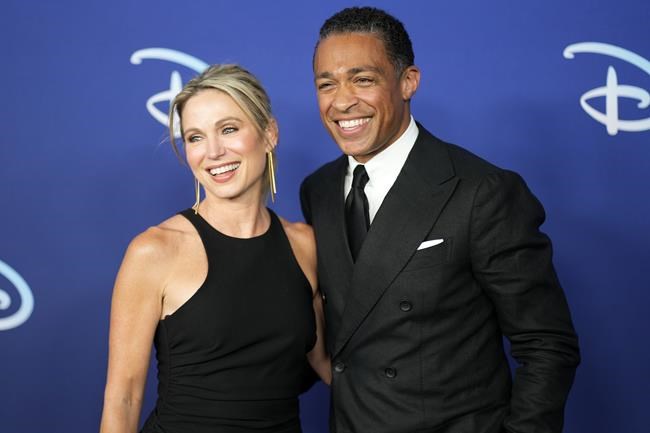TV anchors T.J. Holmes, Amy Robach leave ABC amid romance | iNFOnews.ca CP1942727327