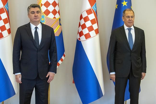 Croatia's president criticizes tank deliveries to Ukraine | iNFOnews.ca