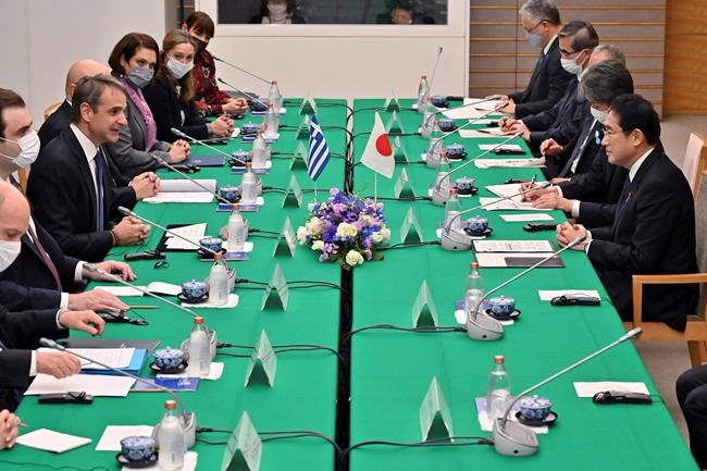 Japan, Greece step up security ties as 'strategic partners' | iNFOnews.ca
