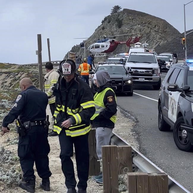 Driver in California cliff crash that injured 4 is charged | iNFOnews.ca Driver in California cliff crash that injured 4 is charged | iNFOnews.ca