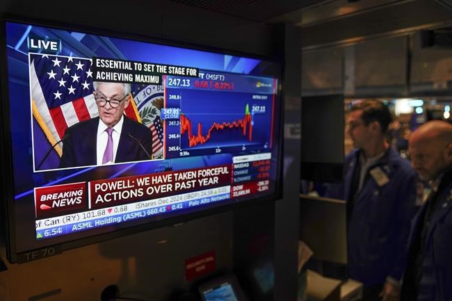Stocks end higher as Fed sees progress against inflation | iNFOnews.ca