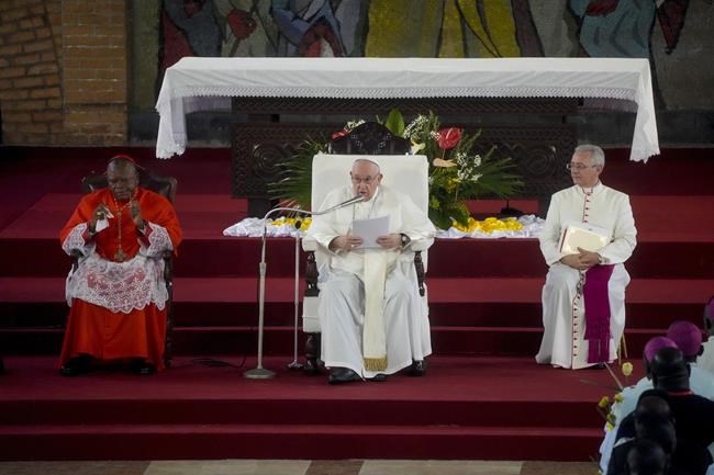 Pope urges Congo youth to reject corruption and they respond | iNFOnews.ca Pope urges Congo youth to reject corruption and they respond | iNFOnews.ca