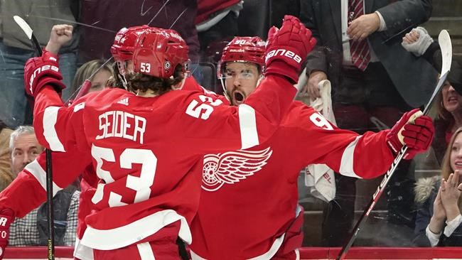 Warren Foegele scores twice, Oilers beat Red Wings 5-2 | iNFOnews.ca