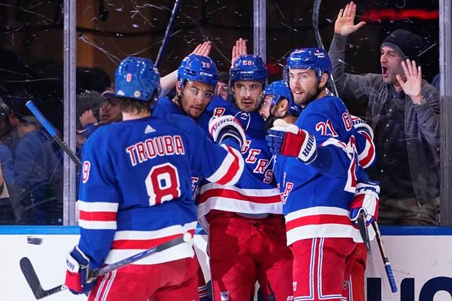 Kreider, Chytil lead Rangers to 4-3 win over Canucks | iNFOnews.ca