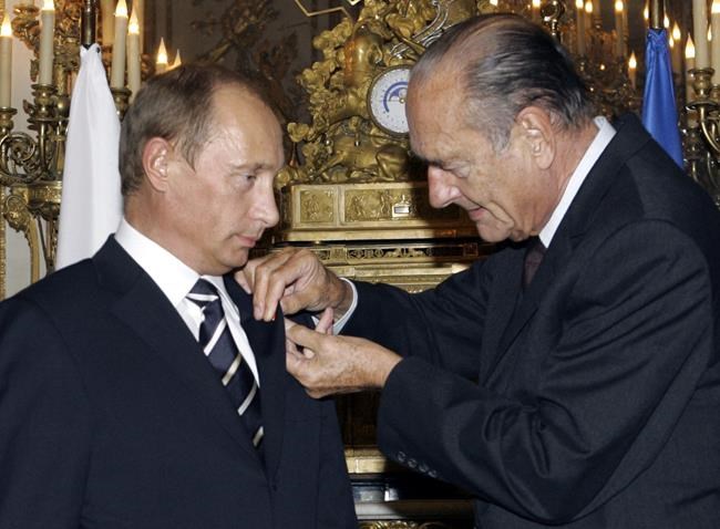 Macron weighs kicking Putin out of French Legion of Honor | iNFOnews.ca
