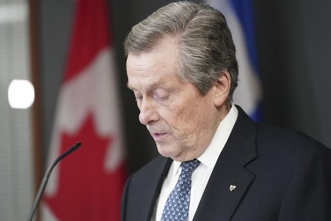 John Tory resigns as Toronto mayor over affair with former staff member | iNFOnews.ca