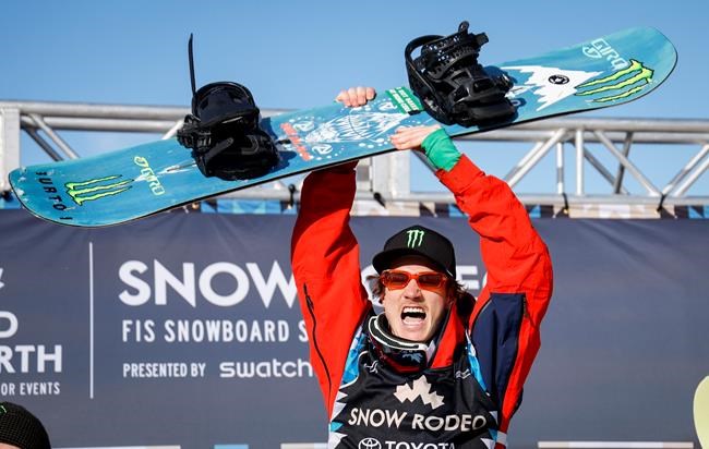 Canadian snowboarder Darcy Sharpe wins World Cup slopestyle gold in Calgary | iNFOnews.ca