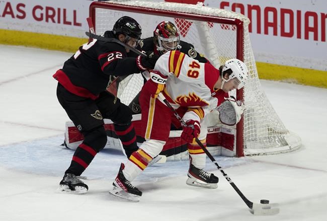 Senators complete comeback by beating Flames 4-3 in OT | iNFOnews.ca Senators complete comeback by beating Flames 4-3 in OT | iNFOnews.ca