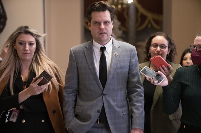 Rep. Gaetz says no charges for him in sex trafficking case | iNFOnews.ca
