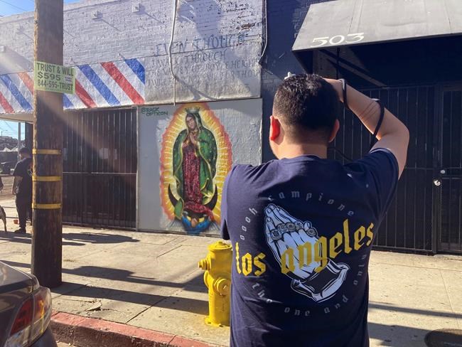 Advocates chronicle LA's Virgin of Guadalupe street art | iNFOnews.ca