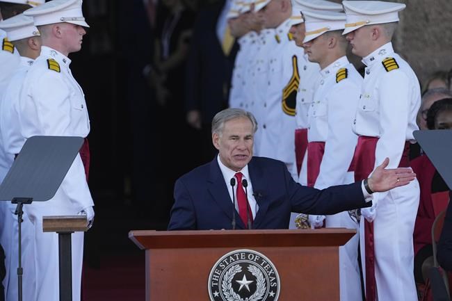 Texas' Abbott uses televised address to target border, crime | iNFOnews.ca