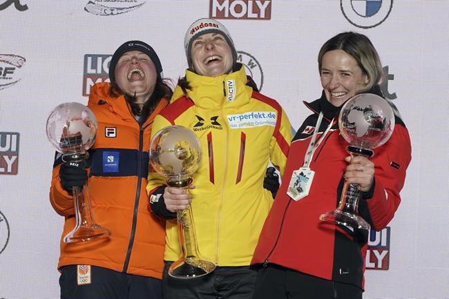 Ottawa's Mirela Rahneva finishes third on World Cup skeleton circuit | iNFOnews.ca