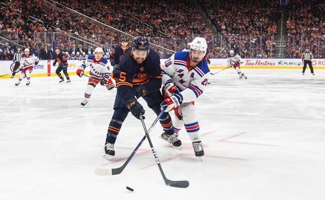 Lafreniere nets SO winner, Rangers top Oilers 5-4 to extend win streak to seven games | iNFOnews.ca