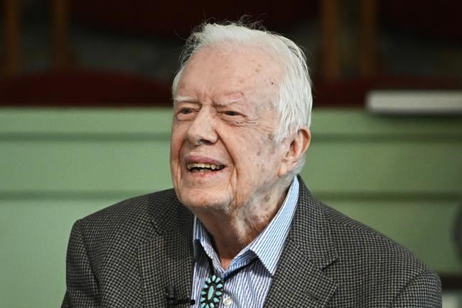 Jimmy Carter, 39th US president, enters hospice care at home | iNFOnews.ca