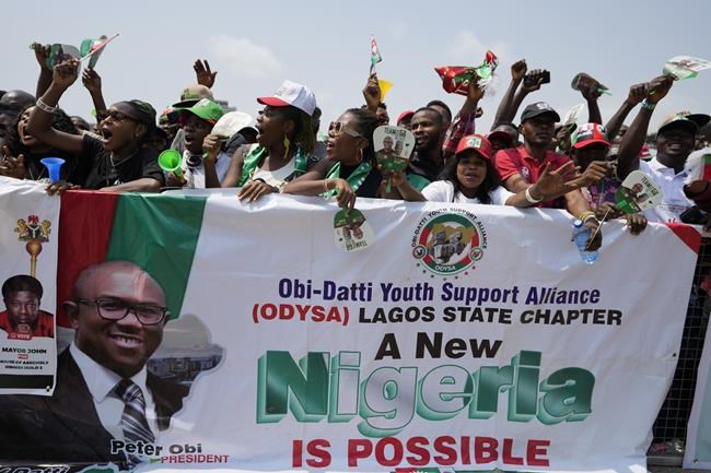 Nigeria's presidential frontrunners in final push for votes | iNFOnews.ca Nigeria's presidential frontrunners in final push for votes | iNFOnews.ca