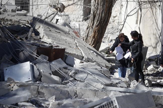 Syrian state media: Israeli airstrikes kill 5 in Damascus | iNFOnews.ca