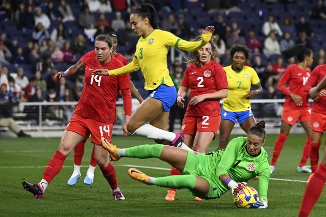 Canadian women bounce back from U.S. loss with 2-0 win over Brazil at SheBelieves Cup | iNFOnews.ca